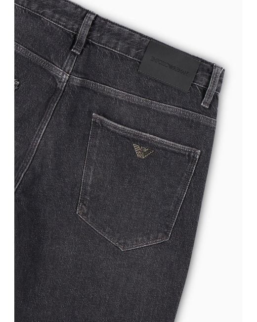 Emporio Armani J06 Slim-fit, Worn-look, Stretch-denim Jeans in Blue for Men  | Lyst