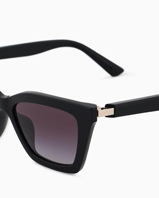 Emporio Armani Black Butterfly Sunglasses