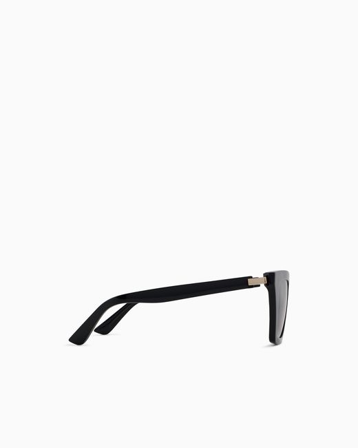 Emporio Armani Black Butterfly Sunglasses