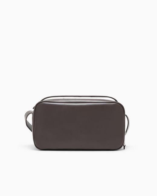 Emporio Armani Gray Bauletto Bag