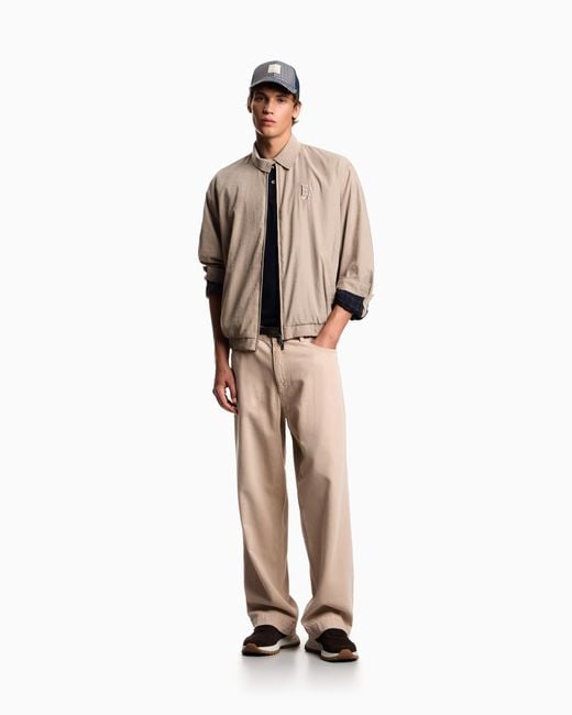 Emporio Armani Natural Eagle Club Nylon Blouson for men