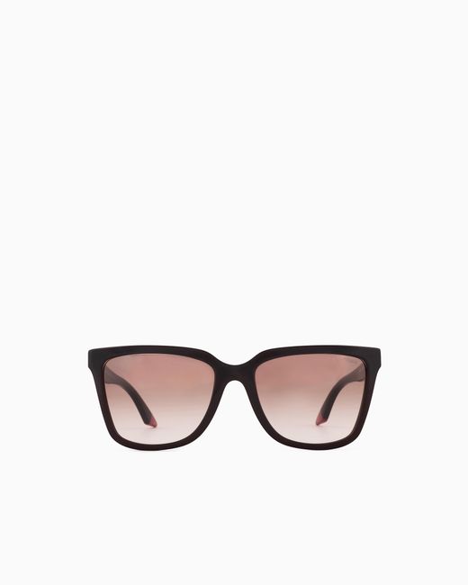 Emporio Armani Multicolor Irregular-Shaped Sunglasses