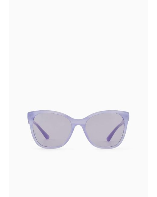 Emporio Armani Purple Butterfly Sunglasses