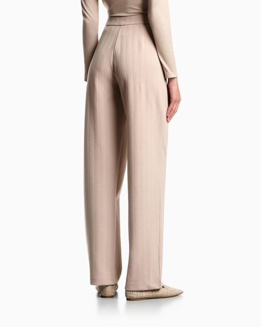 Pantaloni di Emporio Armani in Natural