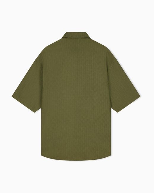 Emporio Armani Green Shirt for men