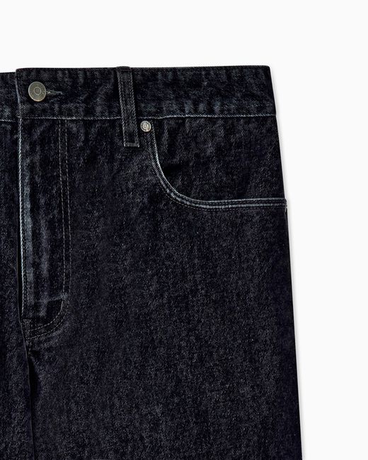 Emporio Armani Blue J76 Straight Fit Jeans for men