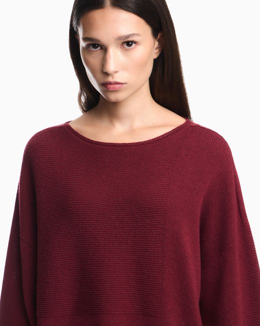 Emporio Armani Red Sweater