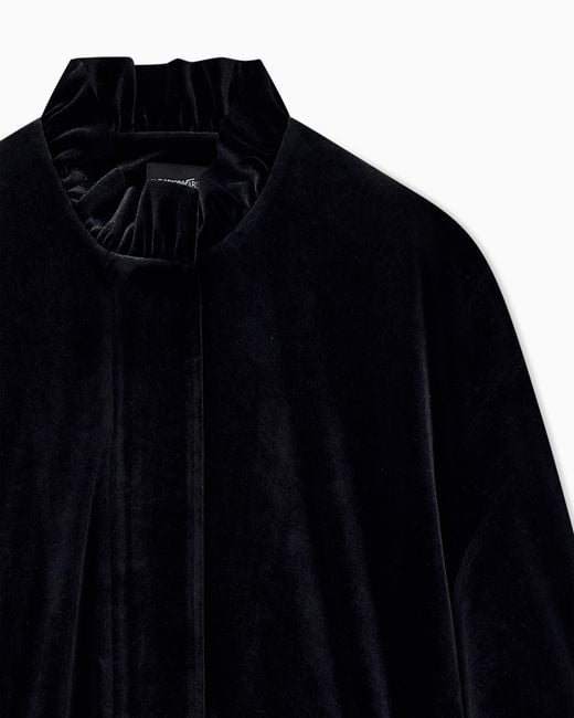 Emporio Armani Black Blouson Jacket