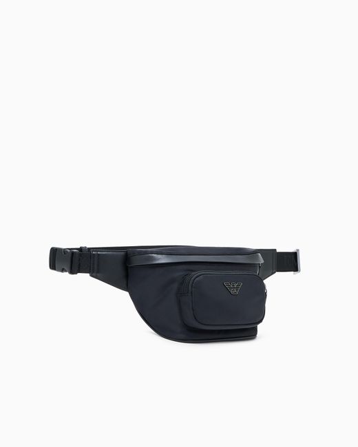 Emporio Armani Gray Sling Bag for men