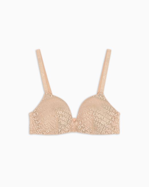 Emporio Armani Natural Asv Padded Triangle Bra