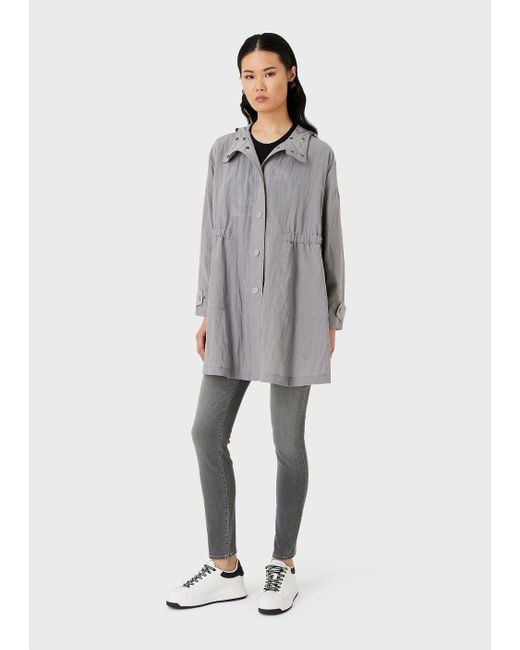 Armani womens best sale raincoats