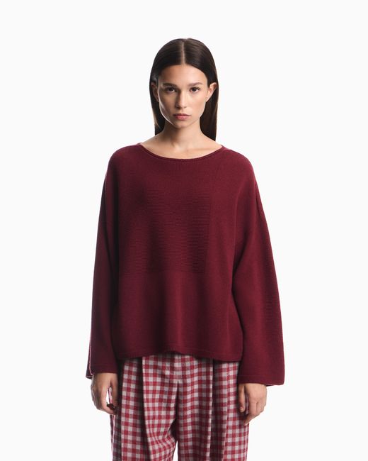 Emporio Armani Red Sweater
