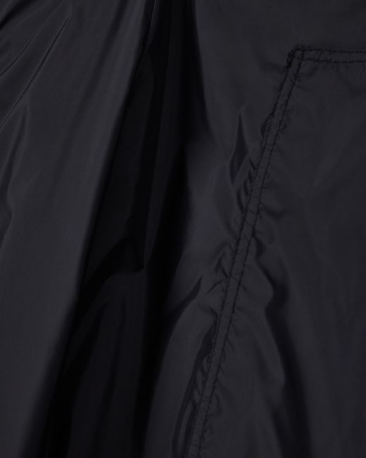 Emporio Armani Blue Nylon V-Neck Jumpsuit