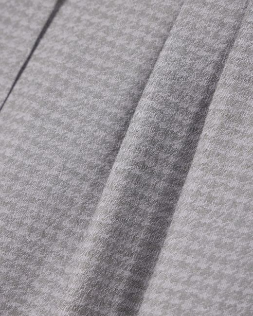 Emporio Armani Gray High-Waisted Trousers