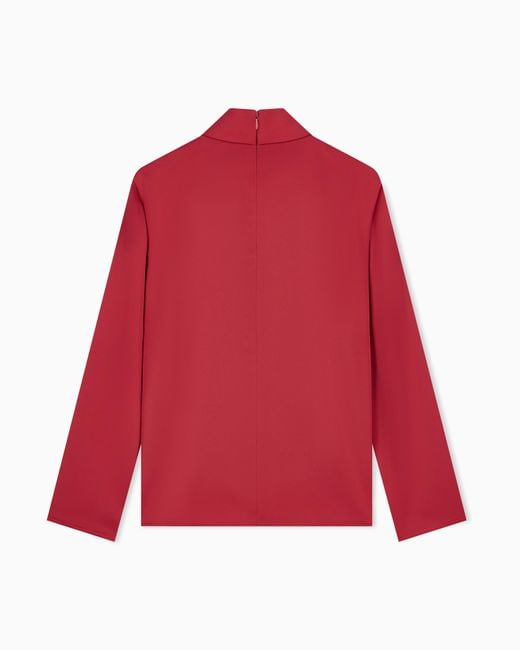 Emporio Armani Red Unlined Shirt