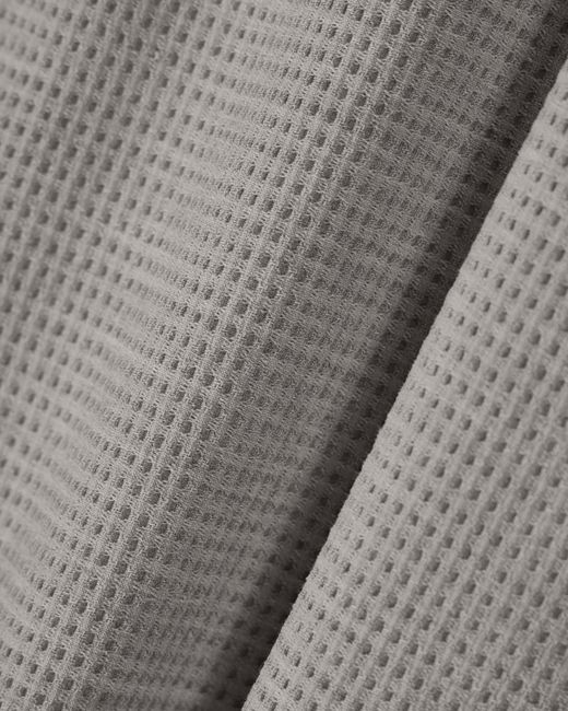 Emporio Armani Gray 3D Waffle-Effect Wool-Jersey Trousers for men