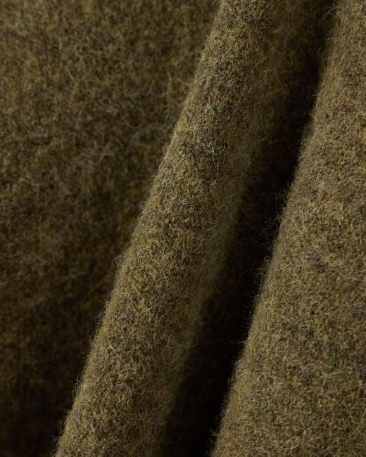 Emporio Armani Green Boteh Capsule Collection Alpaca-Blend Jumper for men