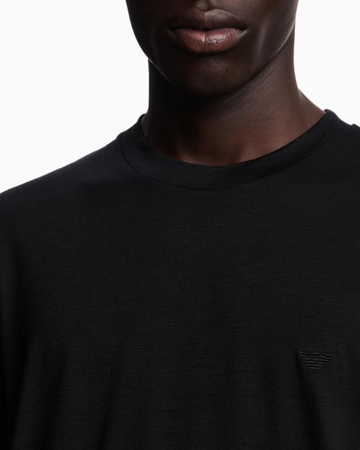 Emporio Armani Black T-Shirt for men