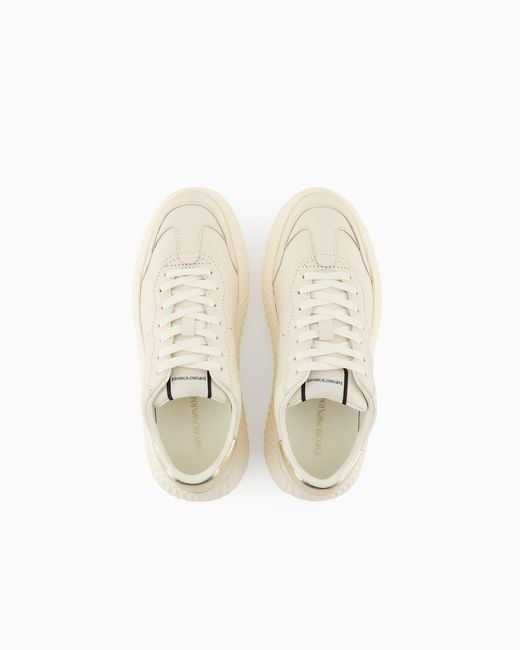 Emporio Armani White Chunky Sneaker