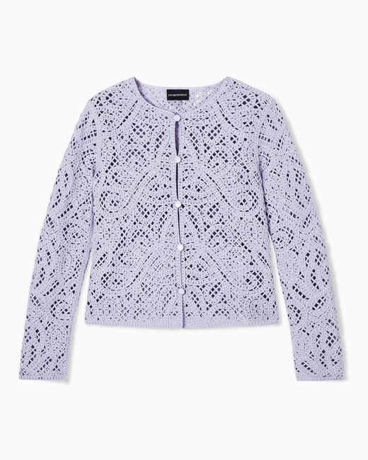 Emporio Armani Purple Jacket