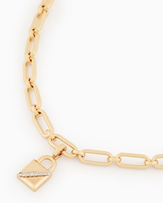 Emporio Armani White Tone Charm