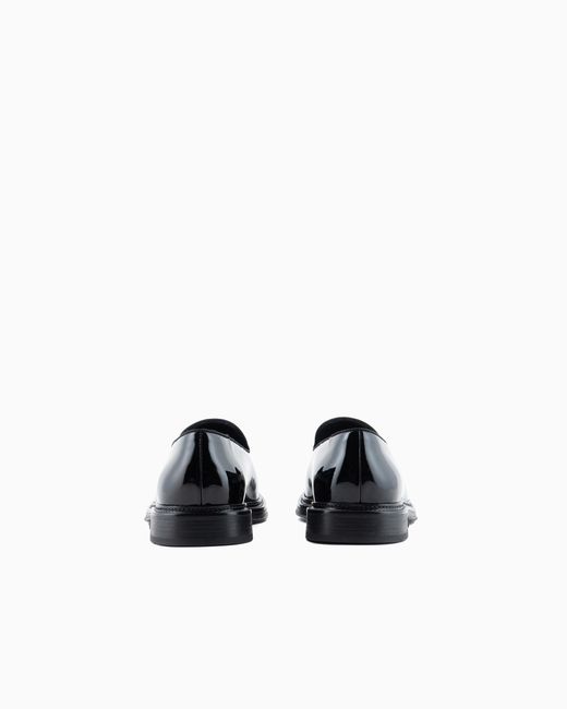 Emporio Armani White Slipper Loafer for men