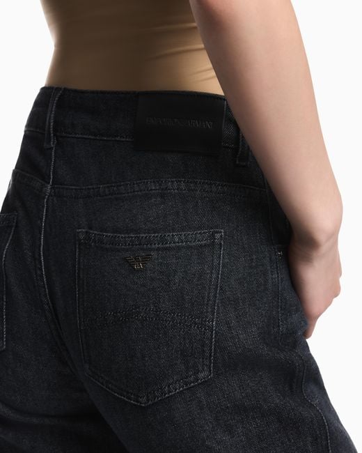 Emporio Armani Blue Five-Pocket Jeans