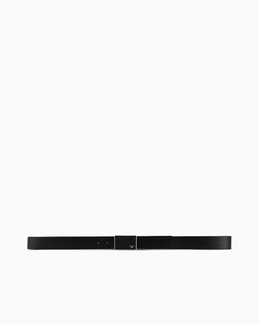 Emporio Armani White Gift Box With Reversible Belt for men