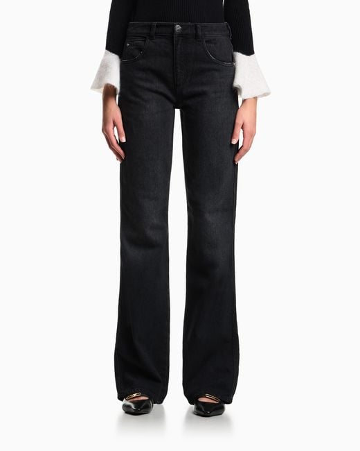 Vaqueros J9D Slim Fit De Denim Con Efecto Vintage Emporio Armani de color Blue