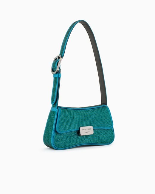 Borsa A Spalla di Emporio Armani in Blue