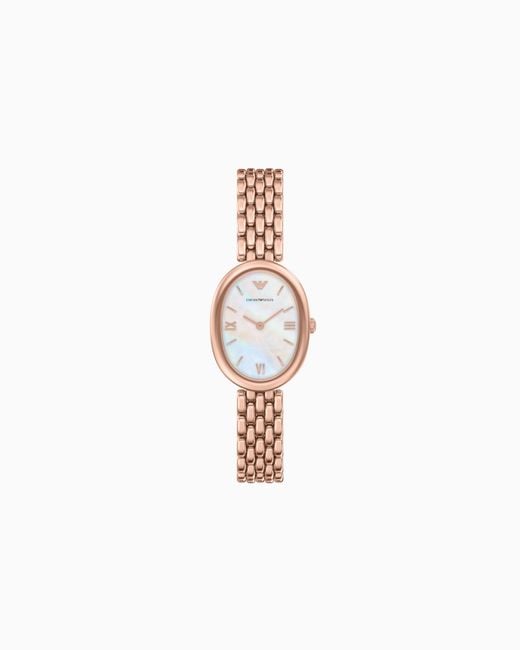 Emporio Armani White Sinfonia Quartz Watch