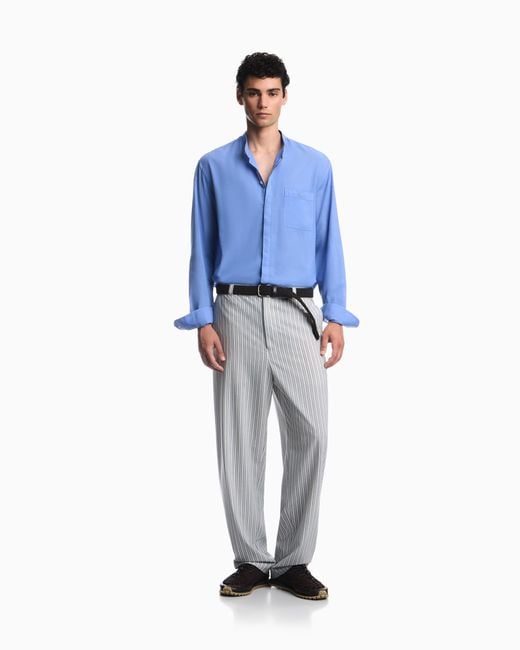Emporio Armani Blue Shirt for men