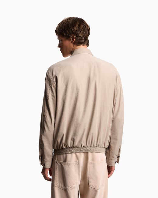 Emporio Armani Natural Eagle Club Nylon Blouson for men
