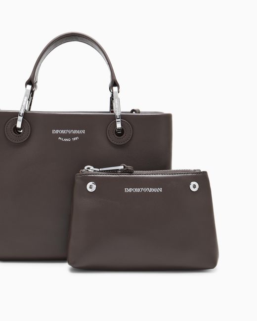 Emporio Armani Brown Shopping Bag