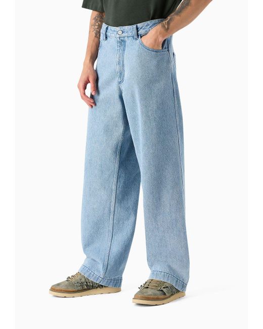 Emporio Armani Blue Regular Jeans for men