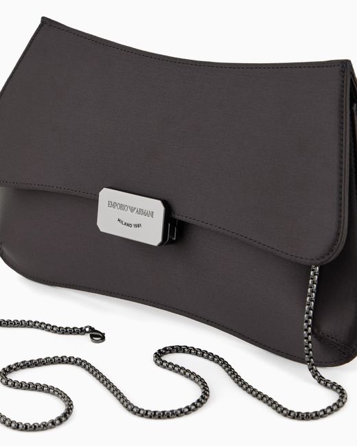 Emporio Armani Black Evening Clutch