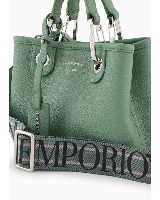 Mini Bag Myea Stampa Cervo di Emporio Armani in Green