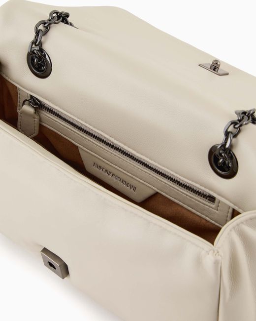 Emporio Armani Natural Minitasche Zum Umhängen Mit Klappe