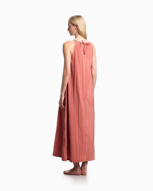 Emporio Armani Pink Long Beachwear Dress