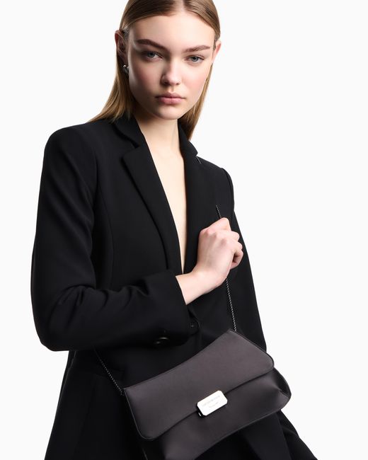 Emporio Armani Black Evening Clutch