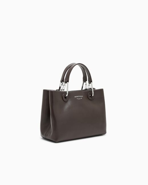 Emporio Armani Brown Shopping Bag