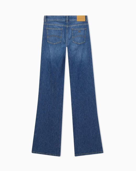 Emporio Armani Blue Five-Pocket Jeans
