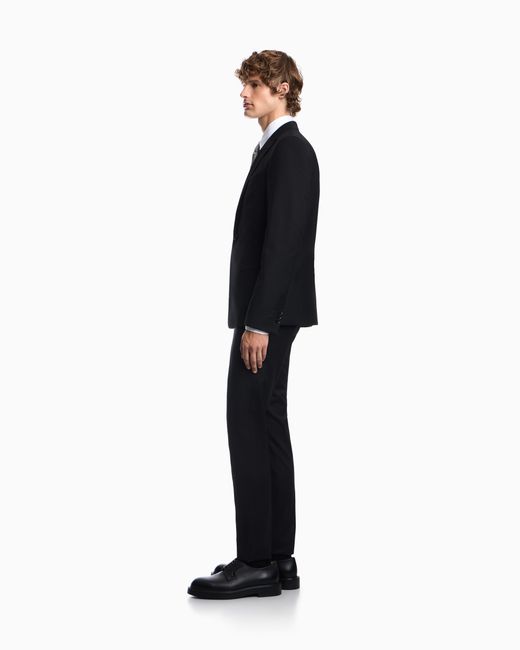 Emporio Armani Blue Lined Suit for men
