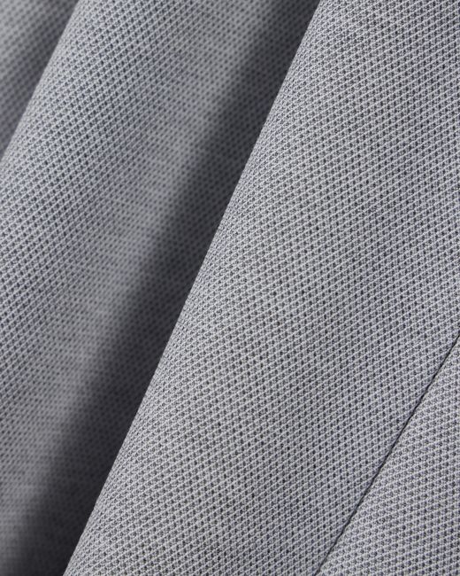 Emporio Armani Gray Jersey Piqué Travel Essential Pants for men