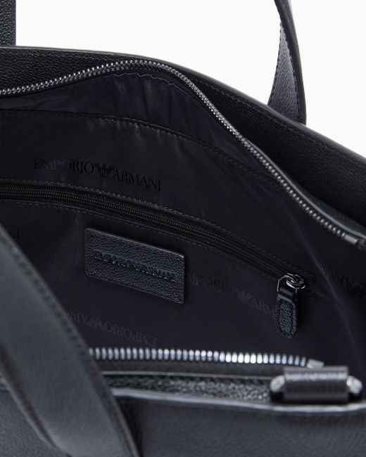 Emporio Armani Blue Business Bag for men