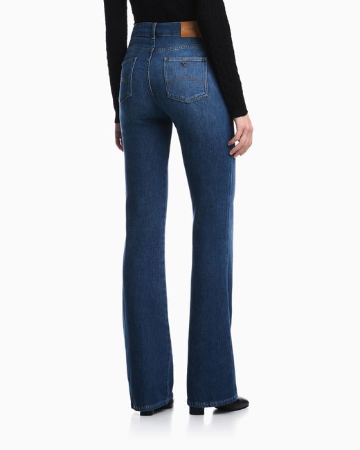 Emporio Armani Blue Five-Pocket Jeans
