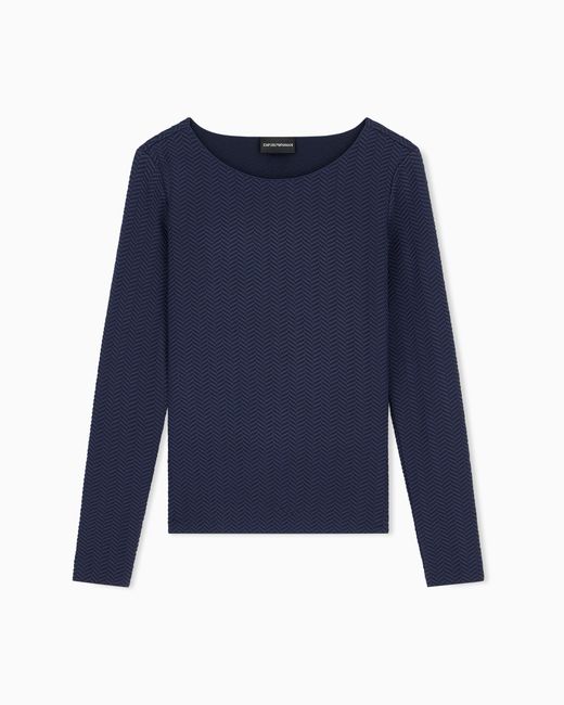 Emporio Armani Blue Slim Fit Shirt