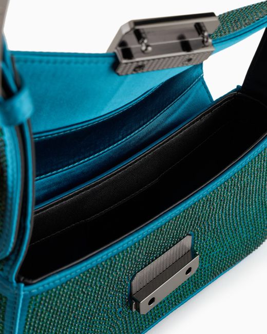 Borsa A Spalla di Emporio Armani in Blue
