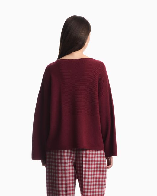 Emporio Armani Red Sweater