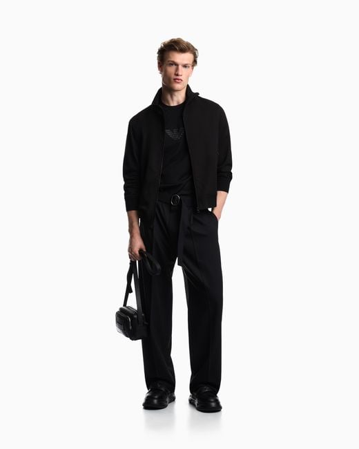 Emporio Armani Blue Blouson for men